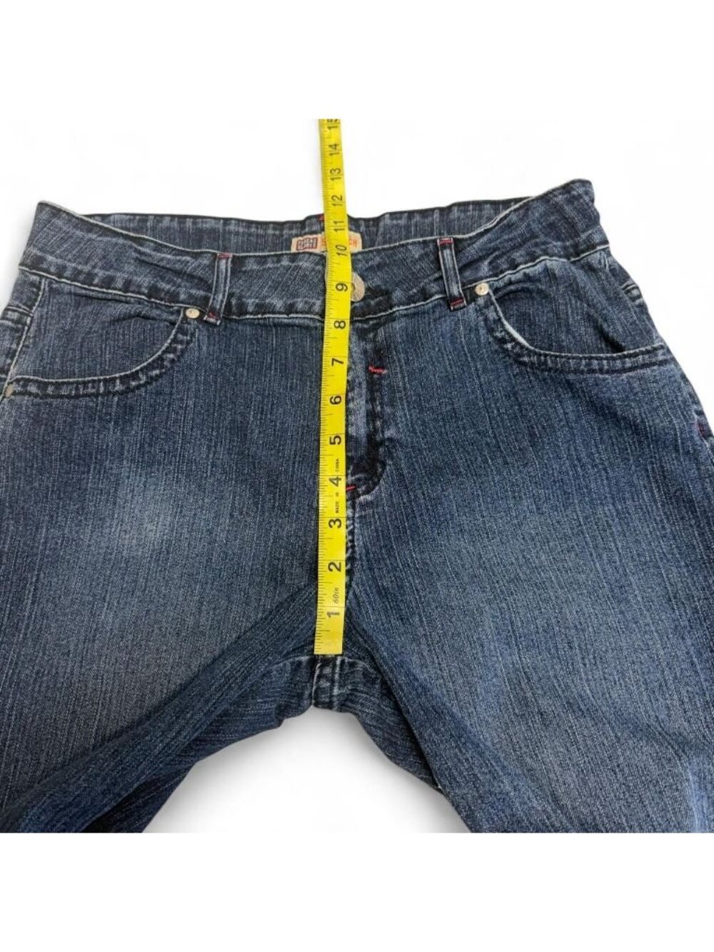 Vintage Y2K Faded Glory Bermuda Shorts Jorts Youth Girls 14 1/2 Summer Retro - Picture 8 of 8